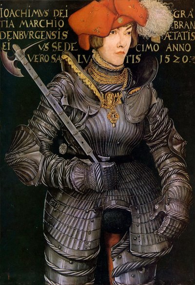 Principe Elettore Gioacchino II di Brandeburgo da Lucas Cranach the Elder
